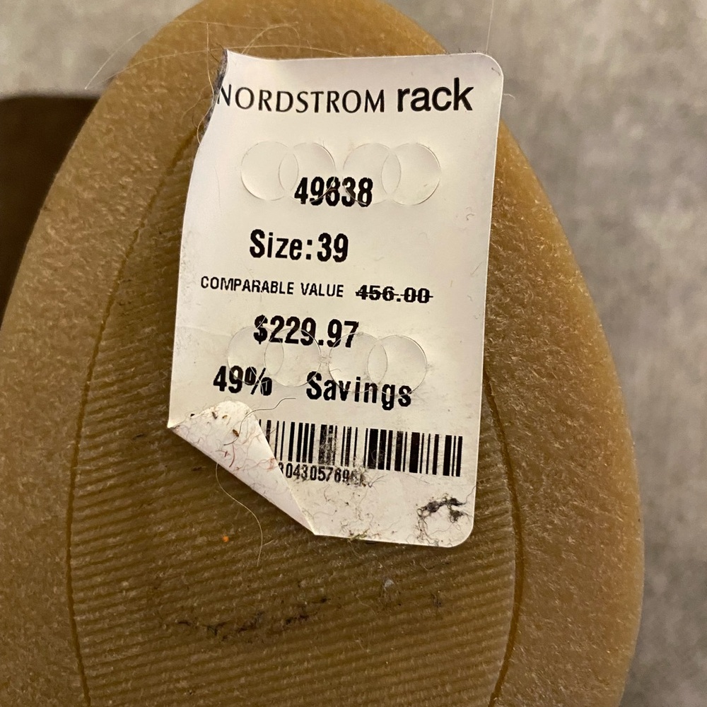 Brown Platform Leather Boots - image 2